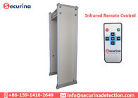 45 Zones Walk Through Security Detector Metal Detector Gate IP65 Aluminum Chassis