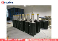 Automatic Outdoor Security Bollards Hydraulic Pressure Technologies Remote Control