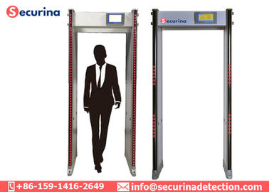 Anti Inference 300 Level Walk Through Metal Detector High Decibel Alarm With Switch Power