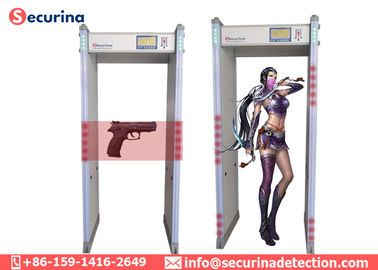 Shock Proof Airport Security Detector 45 Zones For Exhibition / Railway Station
