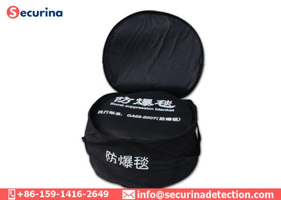 Schwarze ballistische Explosions-Eindämmungs-Decke für Abdeckungs-gefährliche Gegenstände