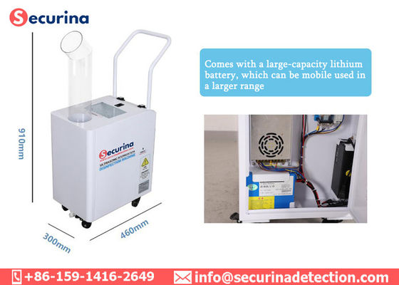 110V/220V 60HZ/50HZ, das Desinfektions-Ausrüstung einnebelt, tötet 99,9% Mikroben